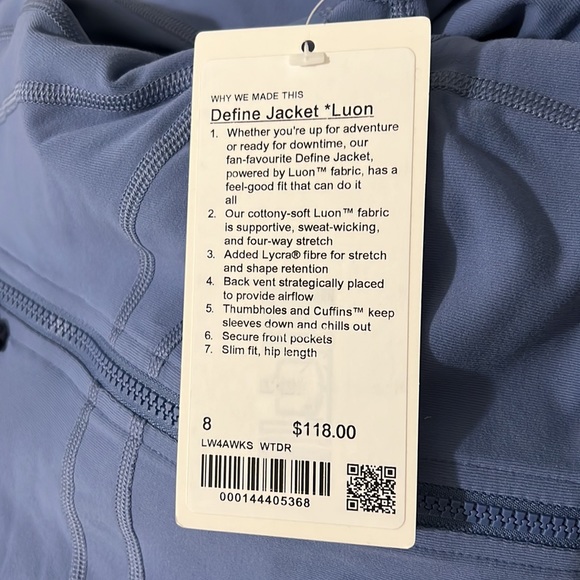 Lululemon Define Jacket Luon - Picture 2 of 4